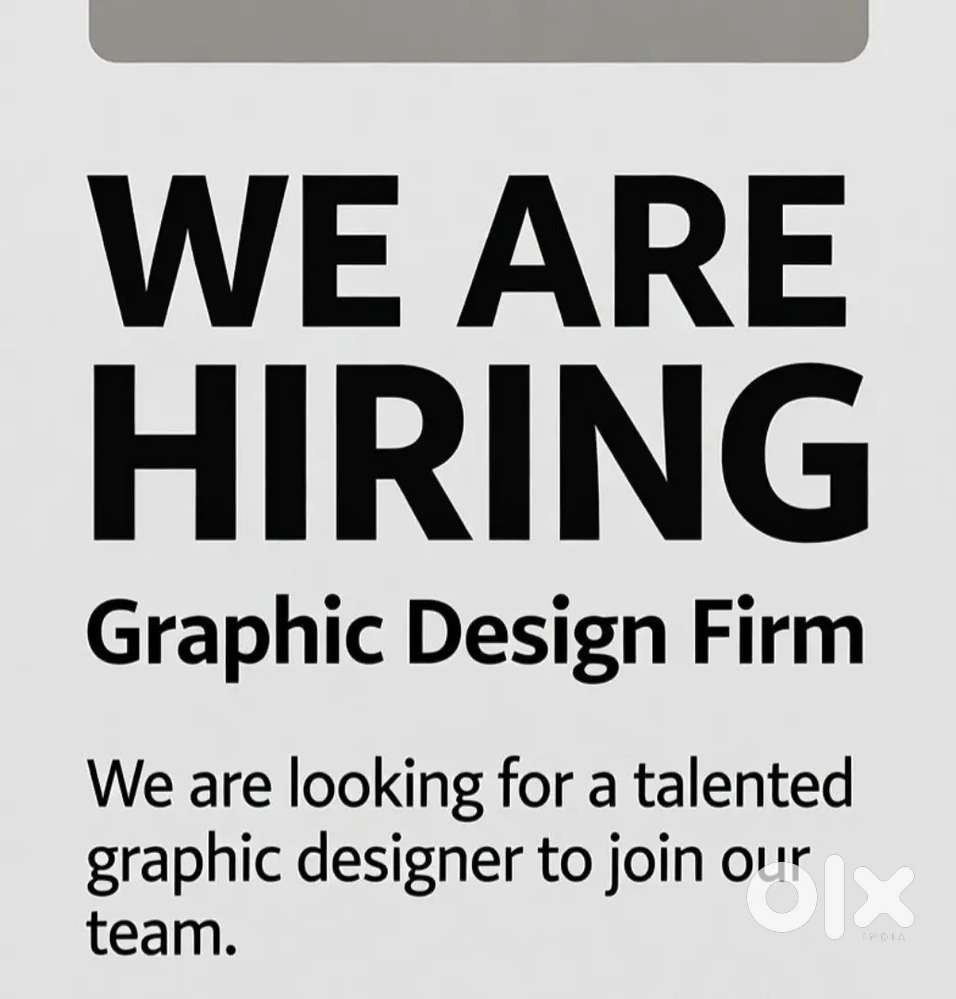 Wanted Graphic designer and Office Assistant