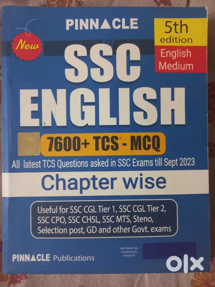 SSC preparation book