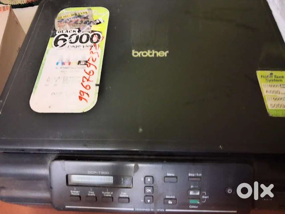 Brother DCP-T300 instant printer& canon Pixma G2000 printer