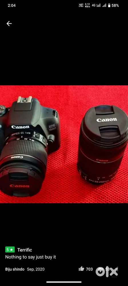 CANON 1500 D