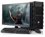 3 yr wrrnty core i5 pc 8gb ram 256 gb ssd 500gb hdd 19 hd led ups