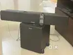 Philips DSP475U sound bar with woofer