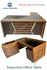 Sairam Furniture new model 1.6 meter office table with drawers