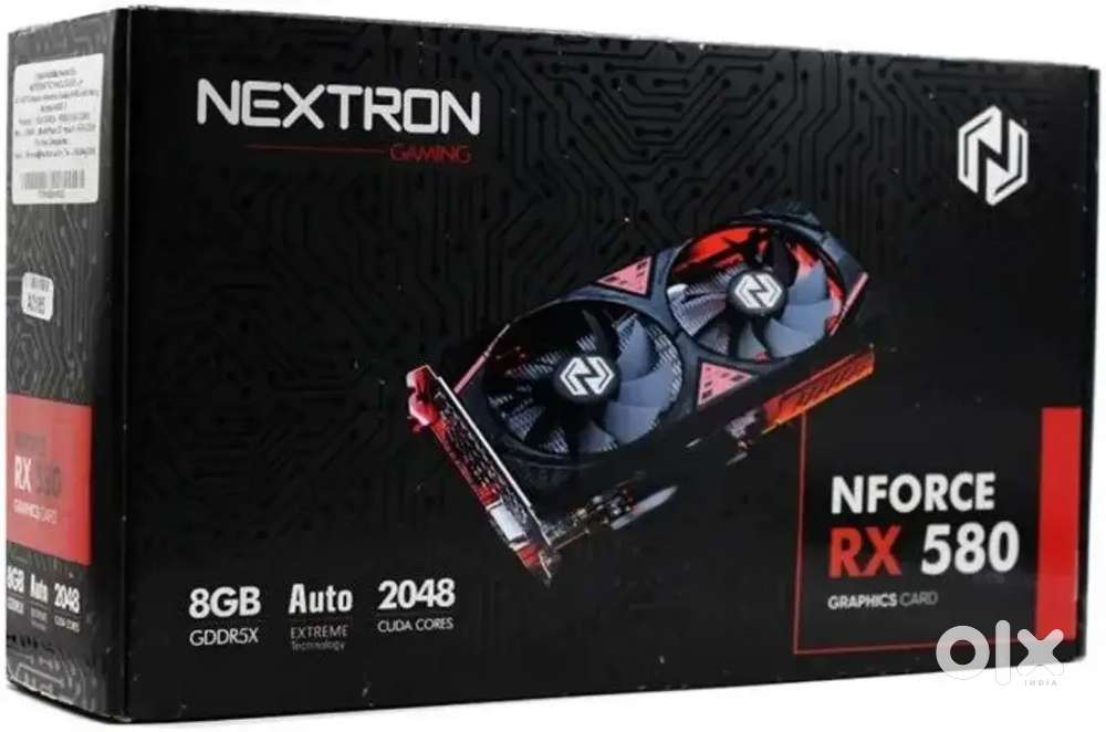 Nextron NForce RX 580 8GB GDDR5X