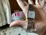 Titan edge stainless steel with white dial