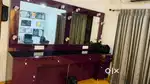 Salon or Makeup studio Glass desk with Light