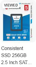 ssd 256Gb brand new sealed 5 yrs warranty