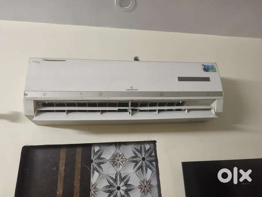 Videocon 1.5 ton 5 star spilt ac for sale in working condition