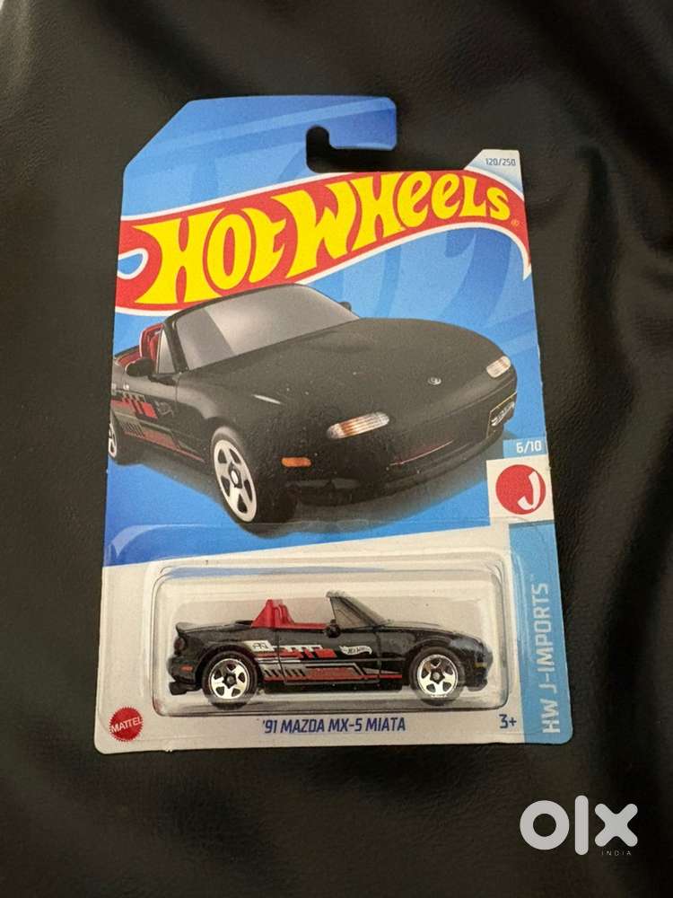 91 mazda mx-5 miata hot wheels