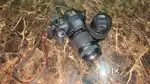 Canon EOS 1500D DSLR camera body + 18-55mm IS ll lens + EF-S 55-250mm