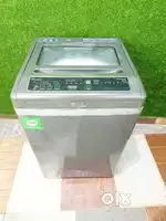 whirlpool 6th sense, top load washing machine in excellent condition