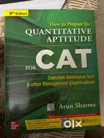 Arun Sharma CAT Quant Aptitude book