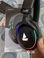 Boat immortal IM 300 RGB with mic gaming headphone brand new