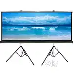 150 inches dual tripod projector screen
