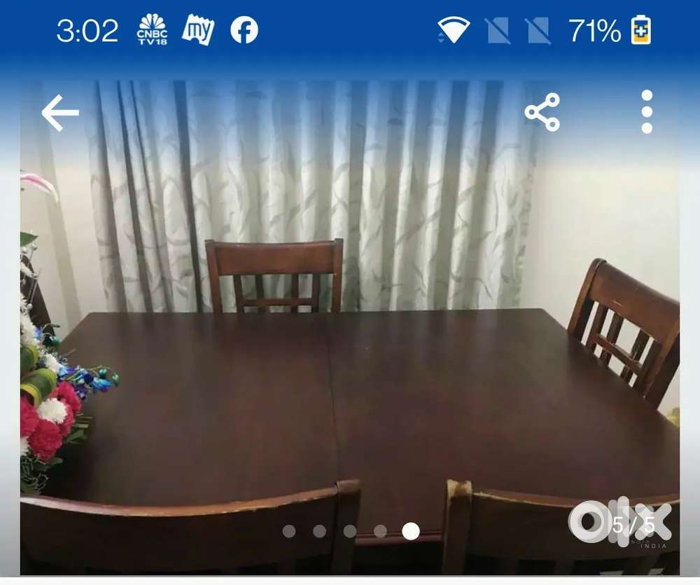Dining Table with 6 Chairs