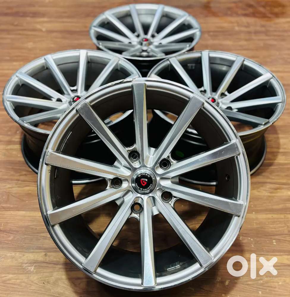 18inch 5*139pcd Gmaxx Alloy wheels set of 4 lite used