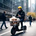 Food delivery executive Noida