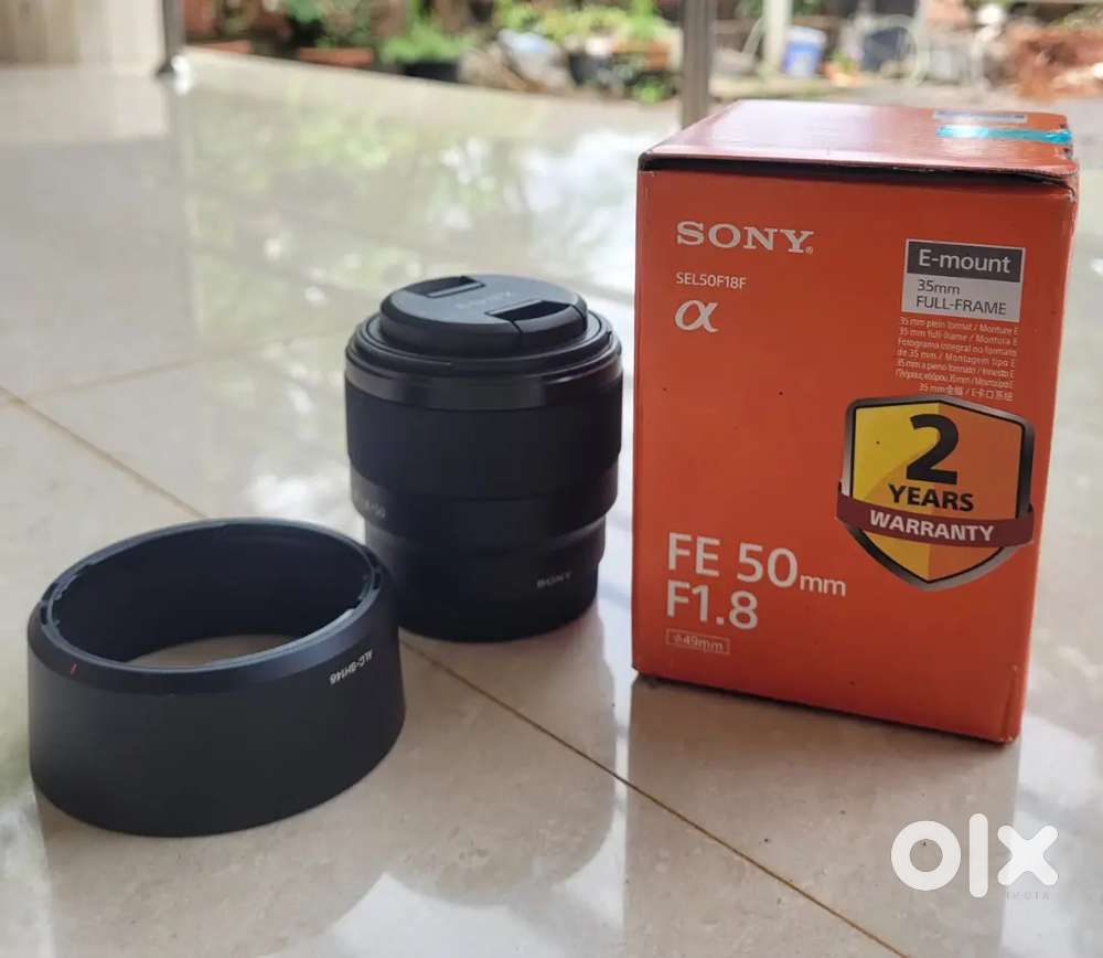 Sony E mount FE 50mm F1.8 Lens - Mint condition with Warranty and Box