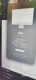 I MAC WITH M3 CHIP PURCHASED ON OCT 2023