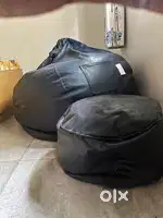 Sofa side cushion chair & bean bag