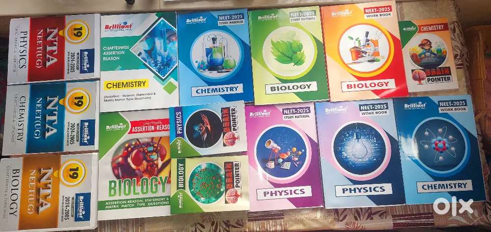 NEET Coaching Books – Latest 2025 neet Editions, Good Condition