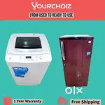 Save Big on Home Essentials! Fridge & Washing Machine Combo Deal