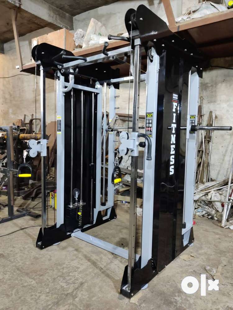 Full gym machine setup at nominal cost in best look direct by company.