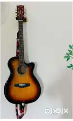 Kadence Acoustic guitar with equilizer belt and bag