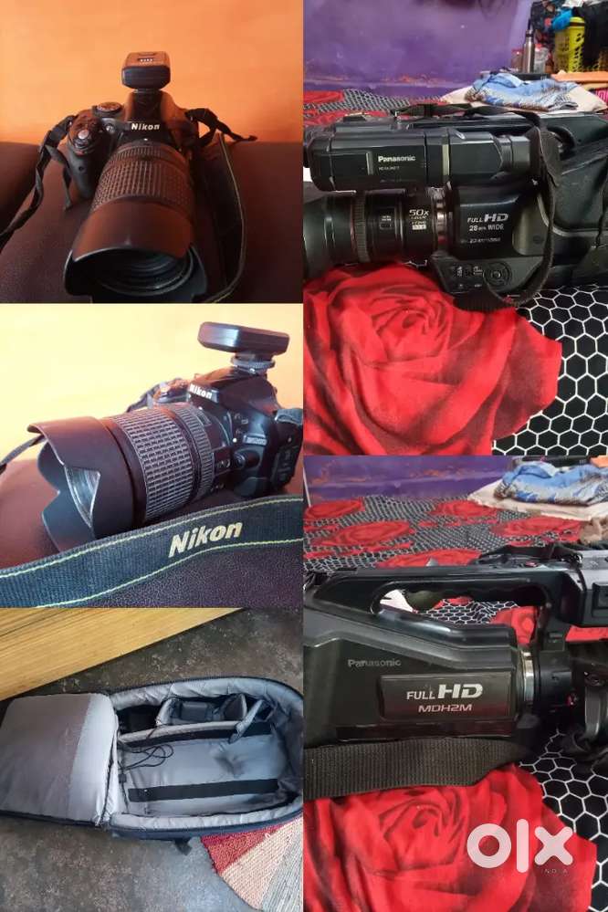 Nikon d5200 & Panasonic mdh2m combo