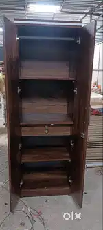 NEW 2 DOOR WARDROBE WITH MIRROR