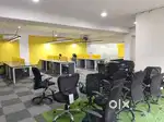 Lavish furnished office space for rent at Vijay Nagar, Indore