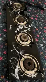 Four burner gas