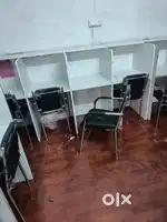 Library chair and table