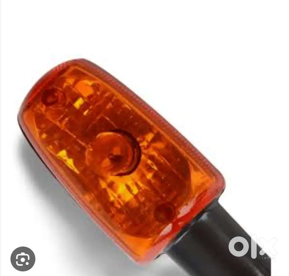 Hero Honda deluxe indicator yellow colour