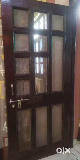 2 door set sagwan wood one piece rate
