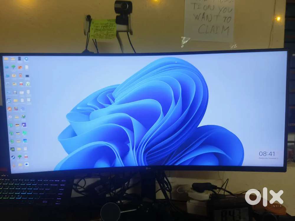 Lg ultawide curved monitor 34 inch wps65c