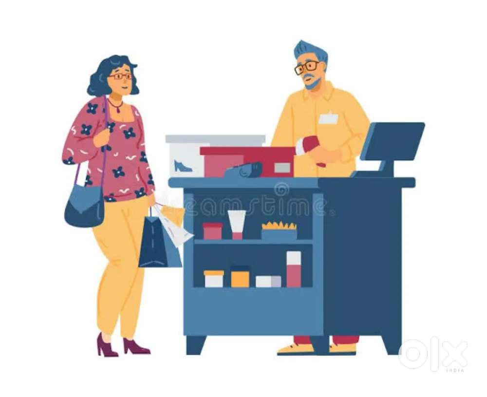 Assistant in Food Shop