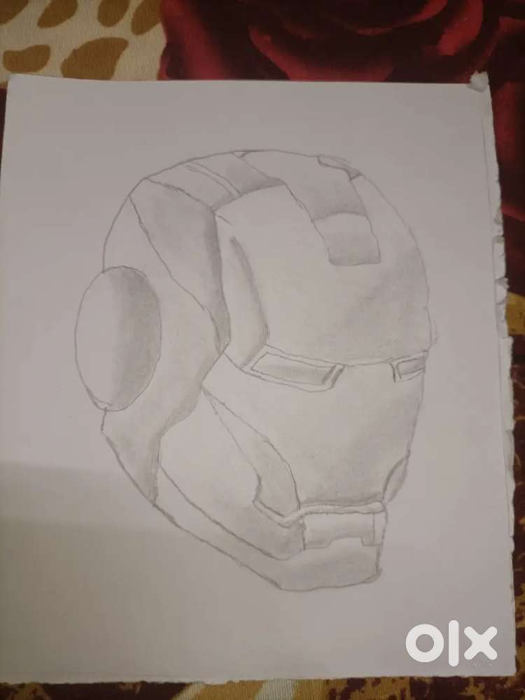Iron Man realistic drawing