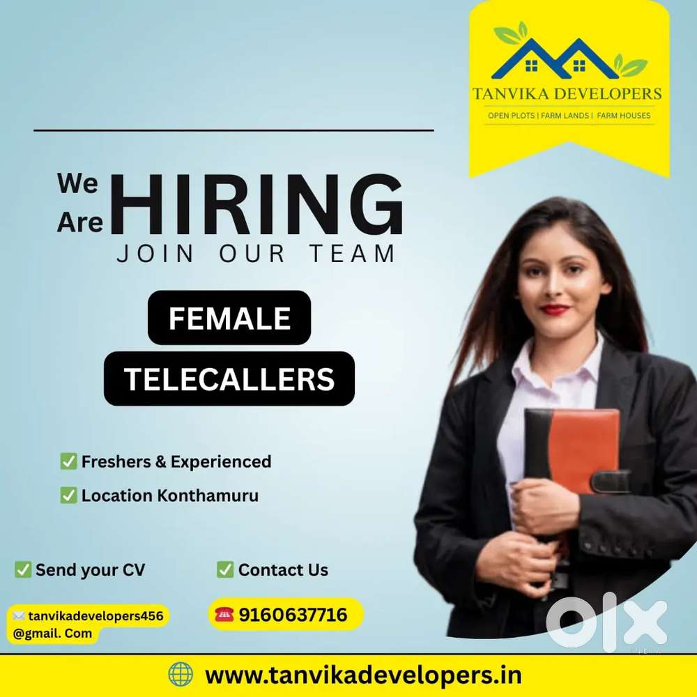 Hiring female Telecallers