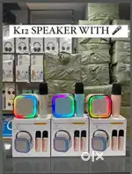 Blutooth speaker with singing mic clear sound high bass RS 700 2piece