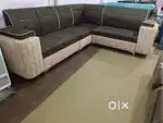 D handle corner sofa