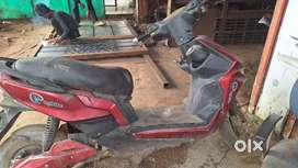 Electric scooty without bettery