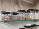 Kitchen storage plastic box air tight