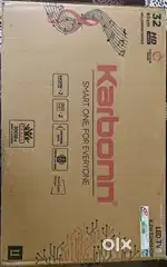 karbonn tv 32 inch sealed new pack