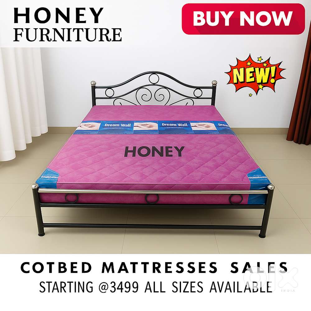 Steel Cot Bed Mattresses, Hostel Bunker Cot Bed, Bulk order available