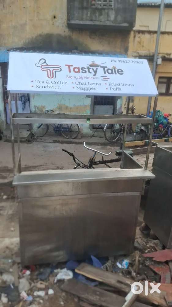 Tea stall and juice stall