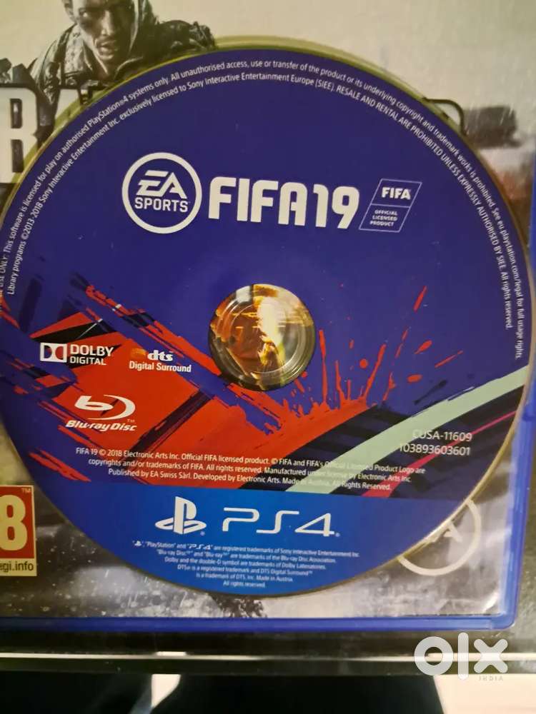Ps4 game Fifa 19