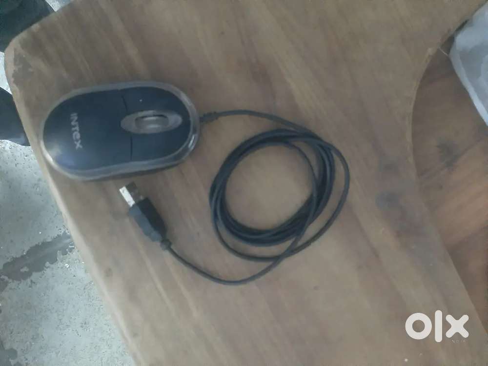 Keyboard and mouse. Keyboard has a different cable.