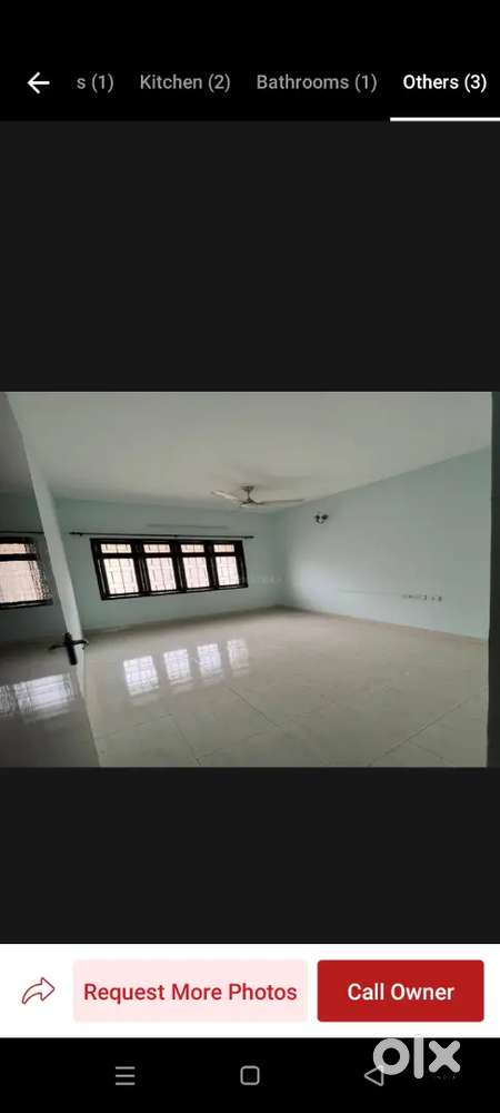 3bhk semifurnish flat for rent at MG road