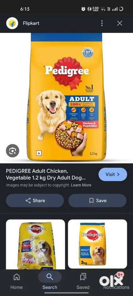 Dog food Pedigree